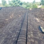 new asphalt shingle roof, angle 4