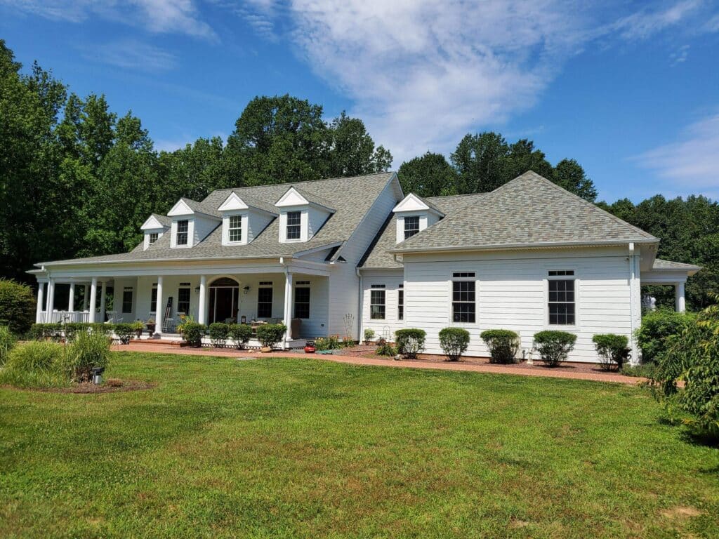 home with remodeled exterior